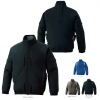 空調風神服 KF96021 チタン加工長袖ブルゾン（ファン・バッテリー別売）