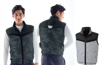 メンズワーキング ベスト FZN 空調風神服 KF96990 ベスト（空調服）（ファン・バッテリー別売） 作業服JP