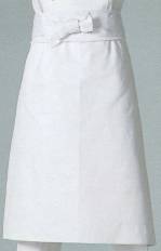 厨房・調理・売店用白衣エプロンA-1562 