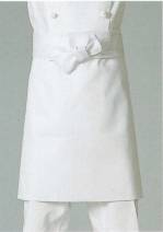 厨房・調理・売店用白衣エプロンA-35 