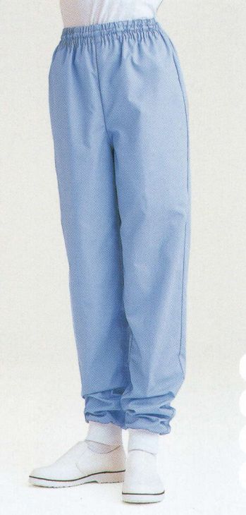 食品工場用 パンツ（米式パンツ）スラックス サーヴォ DCP-844 女性用ホッピングパンツ 食品白衣jp