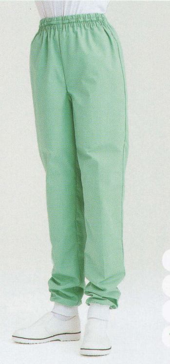 食品工場用 パンツ（米式パンツ）スラックス サーヴォ DCP-845 女性用ホッピングパンツ 食品白衣jp