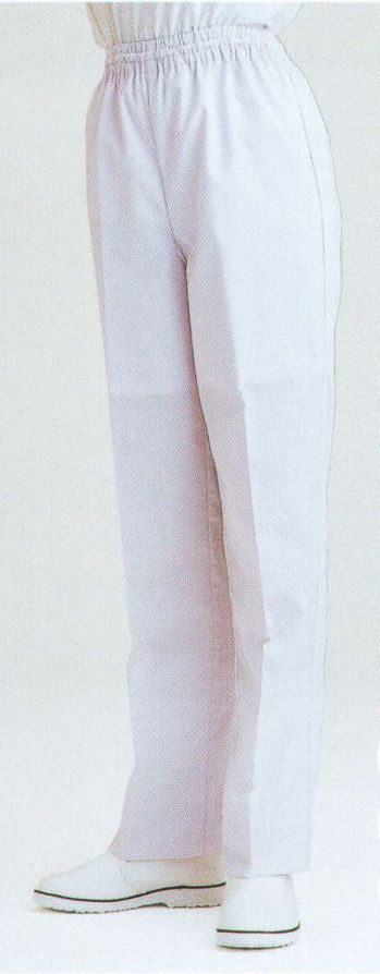 食品工場用 パンツ（米式パンツ）スラックス サーヴォ DCP-847 女性用パンツ 食品白衣jp