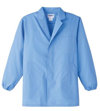 サーヴォ FA-797 男性用衿付き調理衣 長袖 フレッシュエリア®『フレッシュエリア®」は、繊維に付着した微生物の繁殖を強力に抑え込む細菌対策繊維。洗濯を繰り返しても抗菌力はほとんど落ちず、また、皮膚刺激も少ないため、安心して着用いただけます。※フレッシュエリア®は、日清紡テキスタイル（株）の登録商標です。
