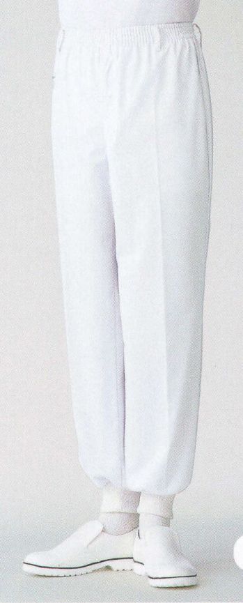 食品工場用 パンツ（米式パンツ）スラックス サーヴォ FH-820 男性用ホッピングパンツ 食品白衣jp