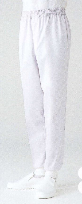 食品工場用 パンツ（米式パンツ）スラックス サーヴォ FH-832 男性用ホッピングパンツ 食品白衣jp