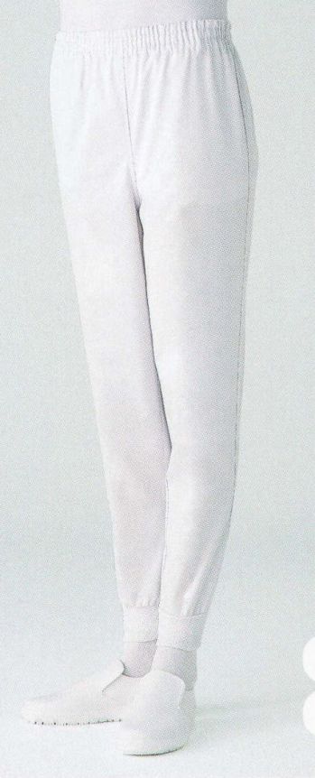 食品工場用 パンツ（米式パンツ）スラックス サーヴォ FH-833 女性用ホッピングパンツ 食品白衣jp