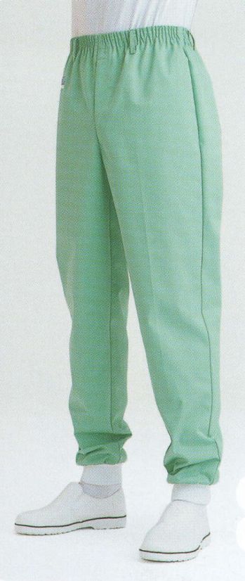 食品工場用 パンツ（米式パンツ）スラックス サーヴォ FH-837 男性用ホッピングパンツ 食品白衣jp