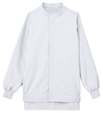 食品工場用 長袖白衣 サーヴォ FJPU-1805 （VP）男女兼用長袖ジャンパー（比翼仕様） 食品白衣jp