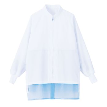 食品工場用 長袖白衣 サーヴォ SZ421-W 長袖コート 食品白衣jp