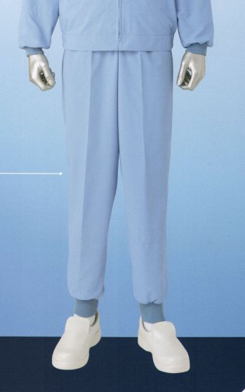 食品工場用 パンツ（米式パンツ）スラックス サーヴォ WA-686 男性用ホッピングパンツ 食品白衣jp