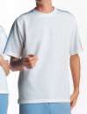 サーヴォ CT-96 Tシャツ アクティブで清潔感あふれるブルー系の配色が爽やかに彩って。衿や袖口のフライスにも抗菌加工のケタミック加工糸を使用。汗をかいても長時間、清潔さを保ってくれます。動きやすさ抜群の快適ケアウエア。 ※2009年12月よりプライスダウン致しました。
