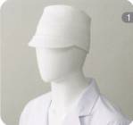 厨房・調理・売店用白衣キャップ・帽子G-5218 