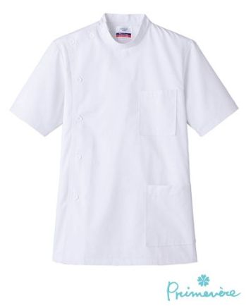 ドクターウェア 半袖ジャケット（ブルゾン・ジャンパー） サーヴォ MR-520 ケーシー（半袖） 医療白衣com
