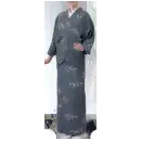 サービスユニフォームcom ジャパニーズ きもの サーヴォ OD-200 茶衣着（桜花文様京小紋）