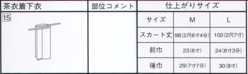 サーヴォ OD-242 茶衣着スカート スカートと前掛を同色コーデ  ※前掛は含まれません。  ※この商品はご注文後のキャンセル、返品及び交換は出来ませんのでご注意下さい。※なお、この商品のお支払方法は、先振込（代金引換以外）にて承り、ご入金確認後の手配となります。 サイズ／スペック