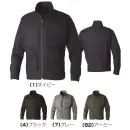 作業服JP 男女ペア 長袖ジャケット（ブルゾン・ジャンパー） 桑和 3058-00 長袖ブルゾン