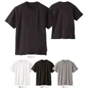 作業服JP 男女ペア 半袖Ｔシャツ 桑和 5355-63 半袖Tシャツ（胸ポケット無）