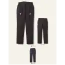 作業服JP 男女ペア カーゴパンツ（ベトナムパンツ） 桑和 8788-08 カーゴパンツ（ワンタック、脇ゴム）