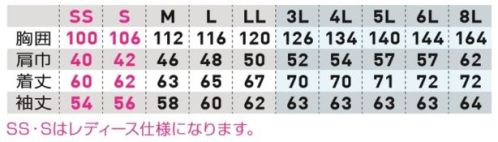 桑和 964 長袖ブルゾン(反射材付き) 高視認性・幅広いサイズが特徴のブルゾンです。【特長】・レディースサイズ対応。ほか8Lまでの大きいサイズも展開。※3Lからは価格が変わります。・信頼の日本製サマー裏綿を使用・優れた制電性JIS T8118規格適合商品・高視認性背中に反射パイピング、腕に反射テープを使用しています。・生地裏側の肌離れが良くベタつきにくい・不快なニオイを軽減するデオドラントテープ付き★色名の()は配色です。 サイズ／スペック