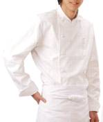 厨房・調理・売店用白衣長袖コート311 
