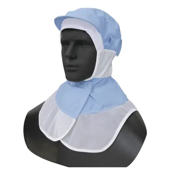 食品工場用 キャップ・帽子 シーズン DBP6711 吸汗速乾ケープ頭巾 ブルー 食品白衣jp