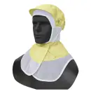 食品白衣jp 食品工場用 キャップ・帽子 シーズン DBP6714 吸汗速乾ケープ頭巾 イエロー