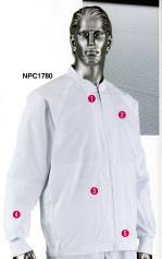 食品工場用長袖白衣NPC1780 