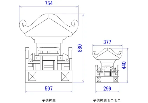 ユニフォーム1 タイヨーの神輿 みこし Km