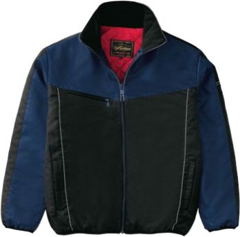 セキュリティウェア 防寒ジャケット（ブルゾン・ジャンパー） たちばな 1270 軽量防寒ブルゾン（配色） 作業服JP