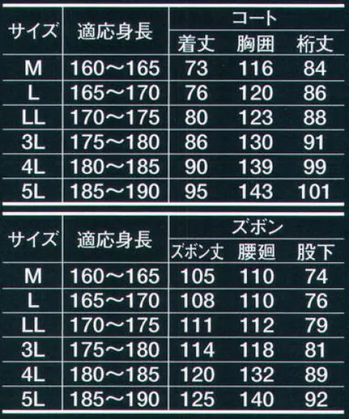 たちばな 174 クリヤーコート1530 雨中・夜間の警備・交通警備に最適のレインウェア  ※上下セットです。 サイズ／スペック