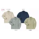 作業服JP とび服・鳶作業用品 長袖シャツ 寅壱 1202-106 長袖オープンシャツ