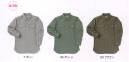 寅壱 2681-125 長袖シャツ 動きやすい洗練のスタイル。落ち着きがあり、しかも涼やかなカラー展開。 