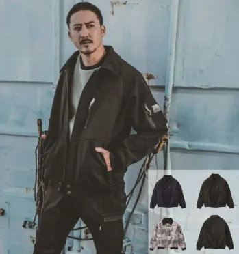 男女ペア 長袖ジャケット（ブルゾン・ジャンパー） 寅壱 2803-124 ボンディングパイロットジャンパー 作業服JP