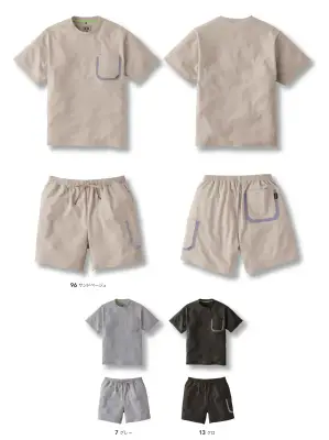 半袖Tシャツ・ショーツセット