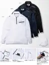 寅壱・メンズワーキング・5975-623・長袖ジップアップシャツ