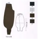 作業服JP とび服・鳶作業用品 鳶パンツ 寅壱 7160-418 超超ロング八分