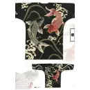 祭り用品jp 祭り半天・シャツ 鯉口シャツ 江戸一 EBA-KOI-1L 絵羽鯉口シャツ(女性)鯉
