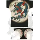 祭り用品jp 祭り半天・シャツ 鯉口シャツ 江戸一 EBA-KOI-3 絵羽鯉口シャツ(大人)龍