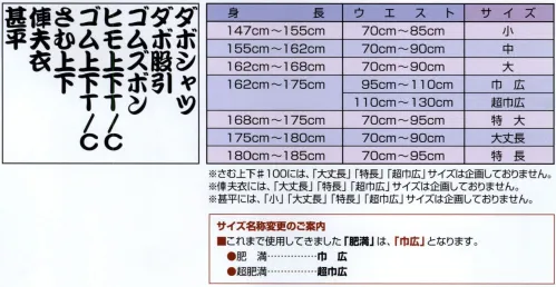 江戸一 DABOMOMOHIKI-7 ダボ股引（T/C）（大人） 鼠 ※上下セットではありません。江戸一では、皆さまの趣向に応えるため、さまざまな色・柄を取り揃えております。私どもでは「粋さ」を生かすためには、いかに体型に合ったサイズを着ていただけるかが大事と考えております。そのため、江戸一ではきめ細かいサイズをご用意いたしております。 ※この商品は、火祭りには着用しないでください。 ※この商品はご注文後のキャンセル、返品及び他の商品との交換・サイズ交換が出来ませんのでご注意くださいませ。※なお、この商品のお支払方法は、先振込（代金引換以外）にて承り、ご入金確認後の手配となります。 サイズ／スペック