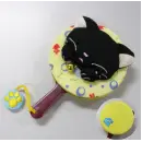 祭り用品jp 祭り小物 鏡 寺子屋 TEKAGAMI-4 手鏡・かまってにゃんコ・ちりめん招きねこ・黒