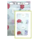 祭り用品jp 祭り小物 手ぬぐい 寺子屋 TN-02 花あかりガーゼ手拭い 彩り花 ブルー(10枚入り)