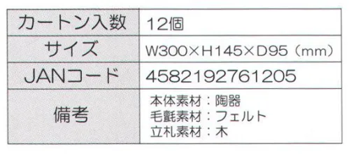 寺子屋 H118B 陶器フクロウ夫婦(茶) 仲良く並ぶ姿がほほえましい『夫婦円満』の縁起物です。和風の趣が玄関の飾りや客間のインテリアにオススメ！毛氈、立て札付き。※12個入りです。※この商品はご注文後のキャンセル、返品及び交換は出来ませんのでご注意下さい。※なお、この商品のお支払方法は、先振込（代金引換以外）にて承り、ご入金確認後の手配となります。 サイズ／スペック