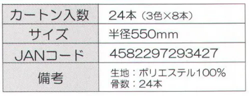 寺子屋 TL-03 現代風和傘・24本骨「和柄」(24本入) 24本の骨が醸し出す包み込むような曲線美と、強風にも負けない強度を併せ持った蛇の目傘です。※色指定不可。※24本(3色×8本)入りです。※この商品はご注文後のキャンセル、返品及び交換は出来ませんのでご注意下さい。※なお、この商品のお支払方法は、先振込（代金引換以外）にて承り、ご入金確認後の手配となります。 サイズ／スペック