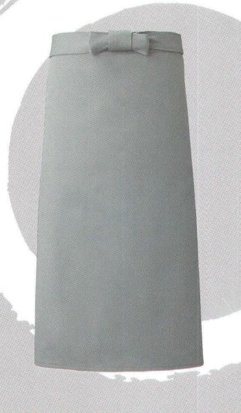 ジャパニーズ ソムリエエプロン 東宝白衣 1585-00 カツラギグレー前掛（大） サービスユニフォームCOM