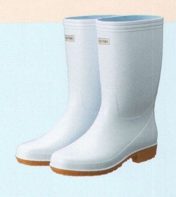 厨房・調理・売店用白衣 長靴 東宝白衣 N9001 長靴（福山ゴム耐油）白 食品白衣jp
