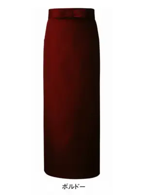 腰下ソムリエエプロン（ボルドー）