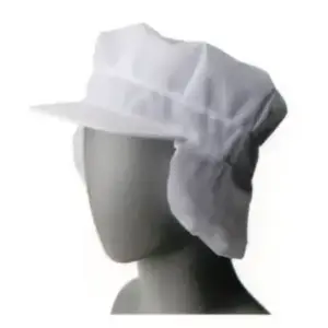 八角帽オールメッシュ（タレ付）