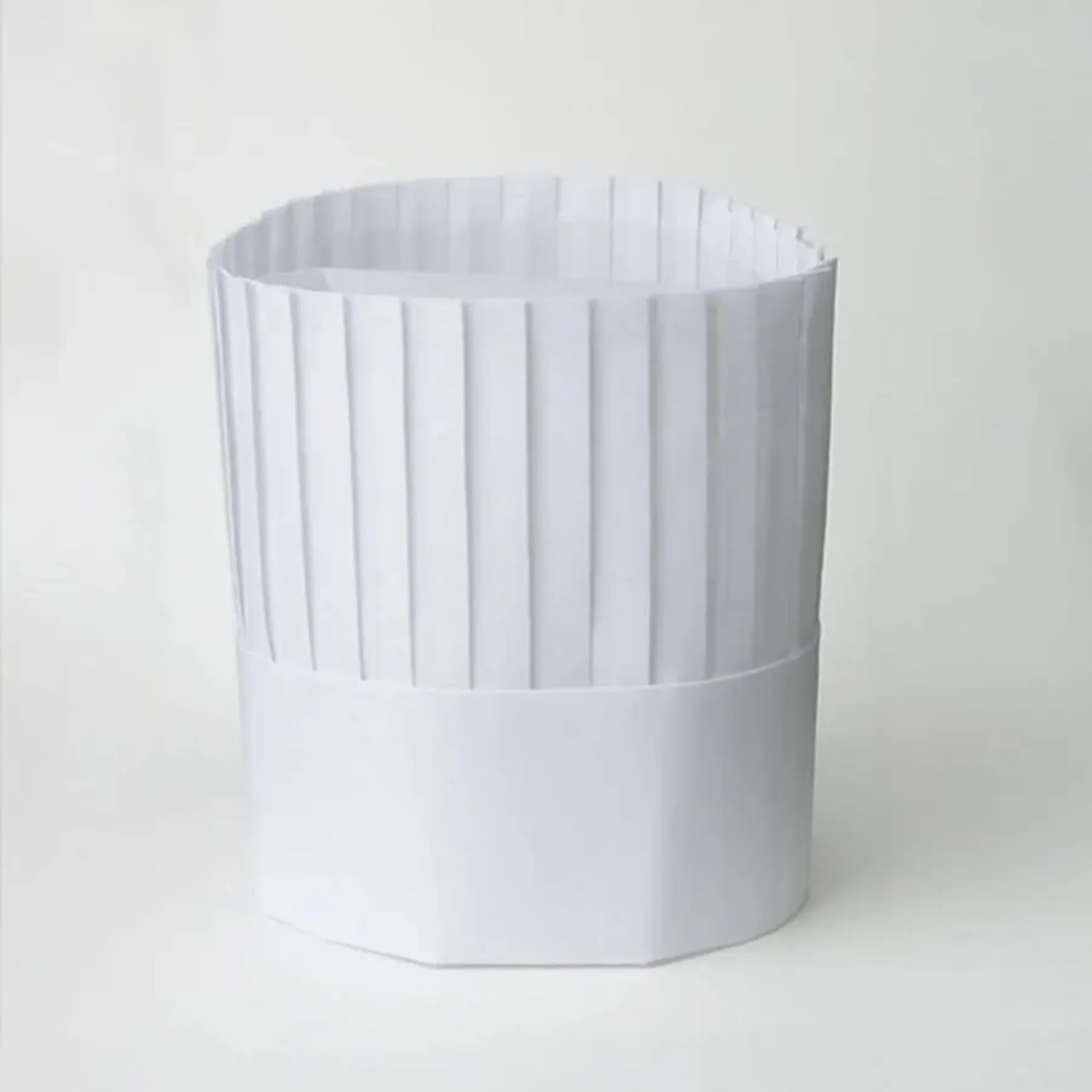 傳馬屋 1410-20 PALクラシックシェフハット/不織布コック帽子（高さ20cm）10枚袋入