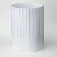 傳馬屋 1410-25 PALクラシックシェフハット/不織布コック帽子（高さ25cm）10枚袋入